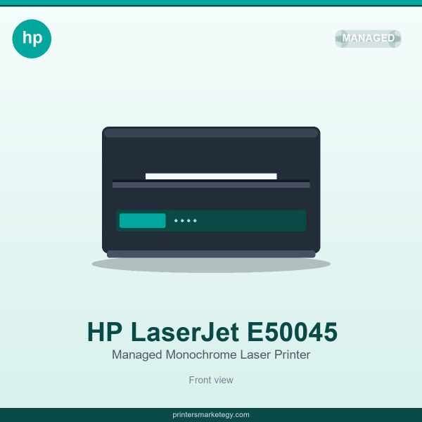 HP LaserJet E50045