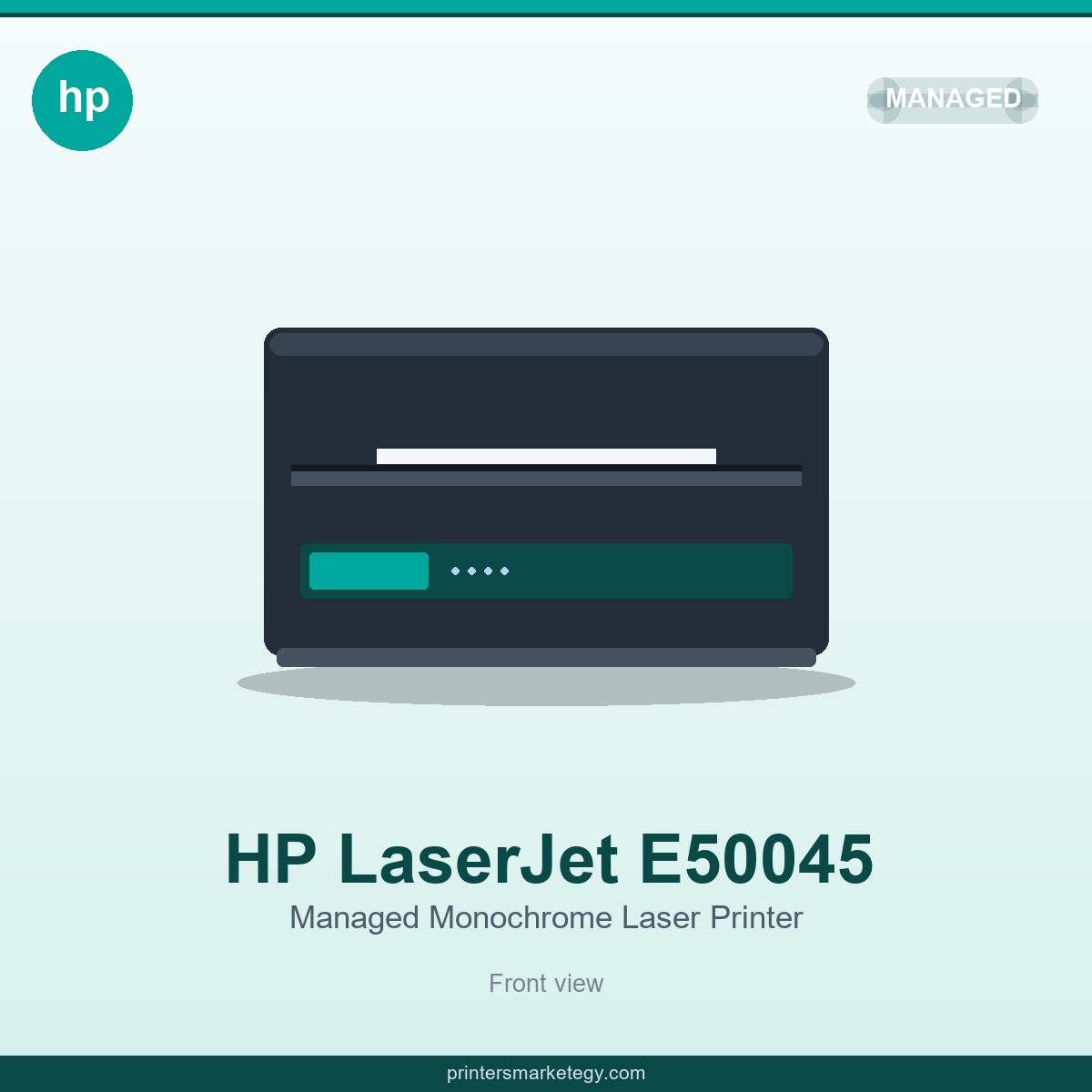 HP LaserJet E50045